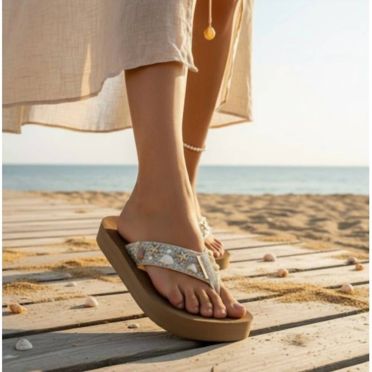 Women's A Walk Down The Aisle Flip Flops