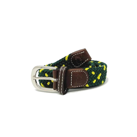 Boys Lil' Augusta Herringbone Woven Stretch Belt