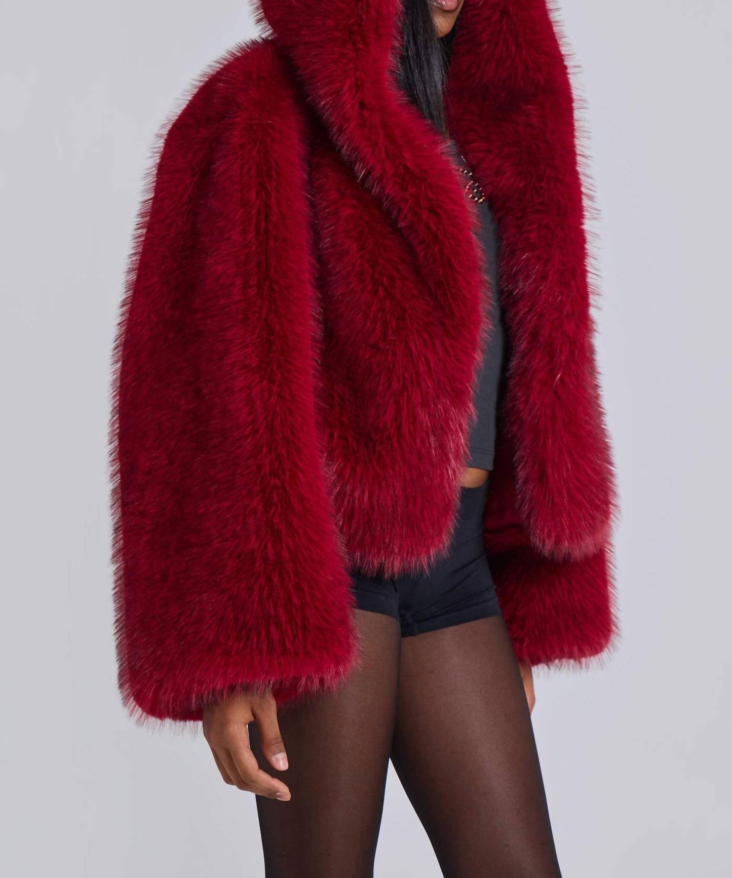 Mara Oversized Faux Fur Coat