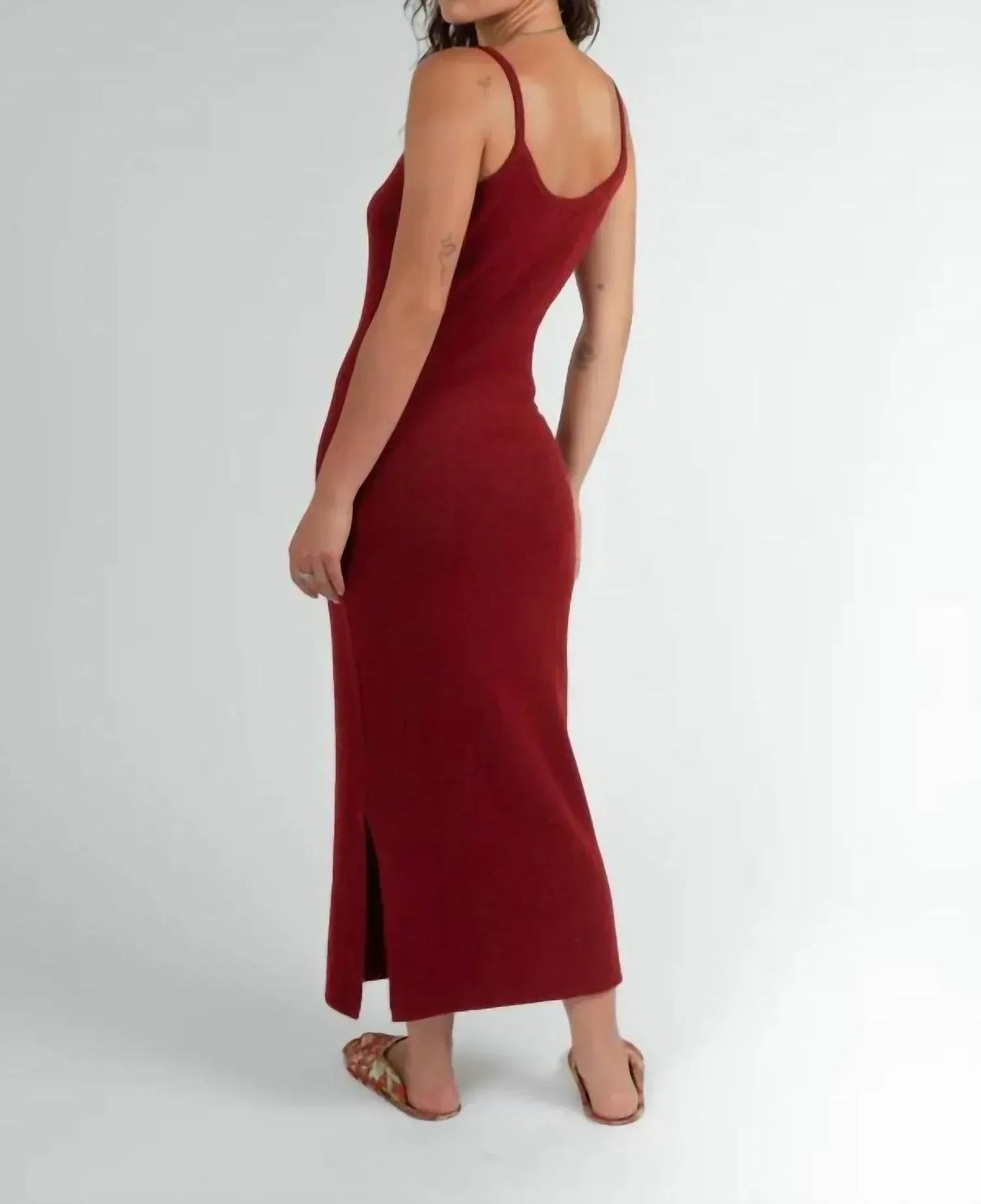 La Rochelle Midi-Strickkleid