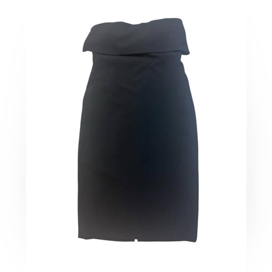 Trägerloses Mini-Kleid mit Schleife am Rücken