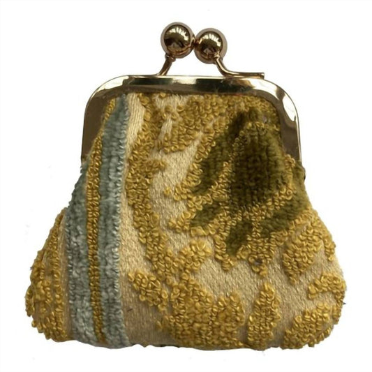 Women's Vintage Floral Chenille Purse