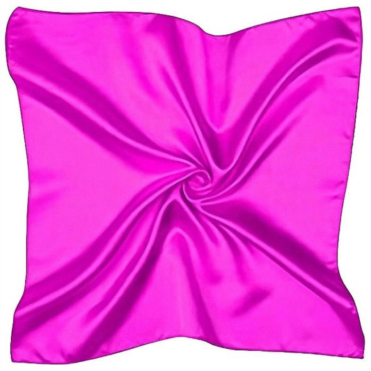 Women's Silky Satin Square Scarf