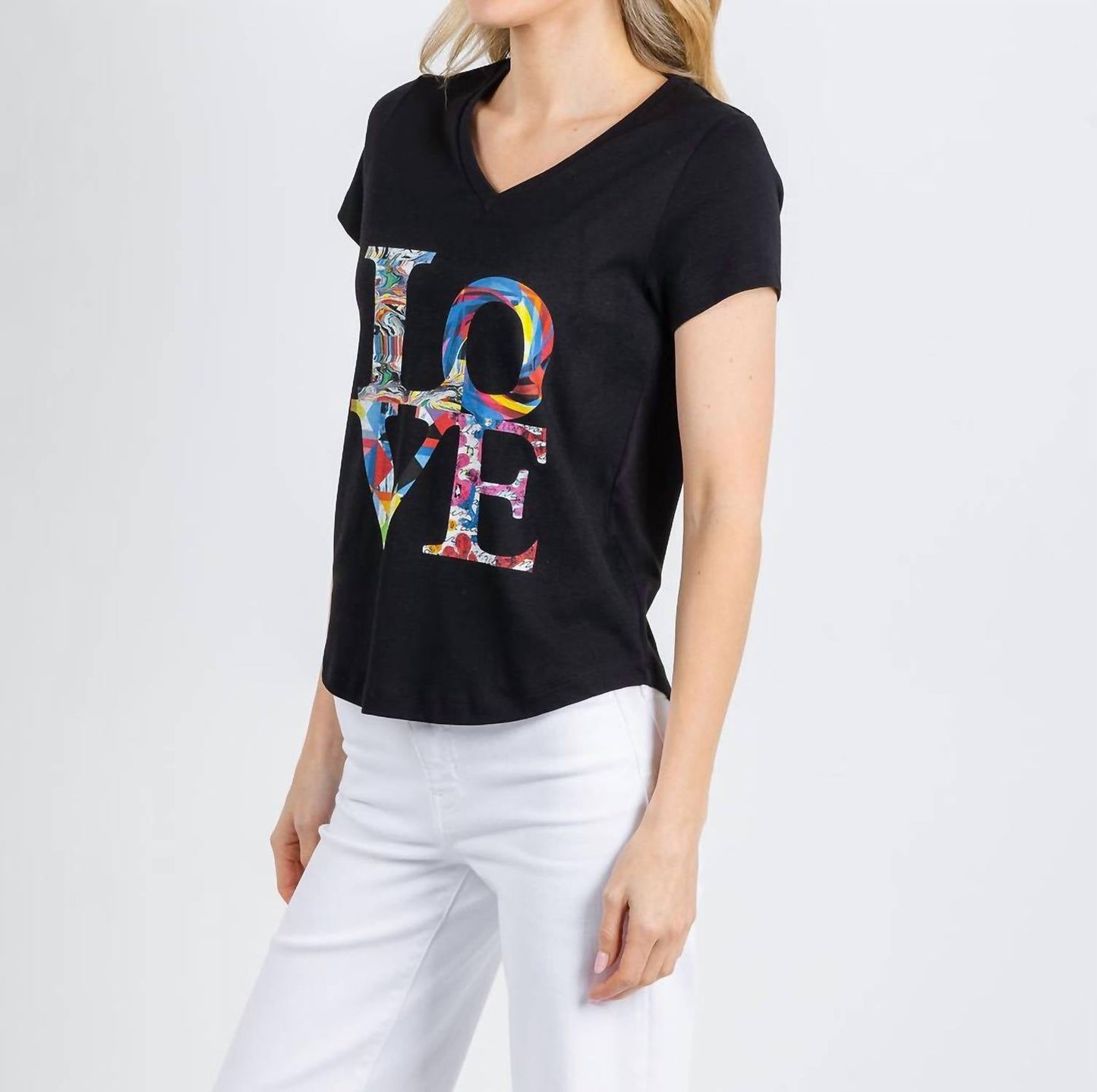 Das Viv V-Ausschnitt T-Shirt