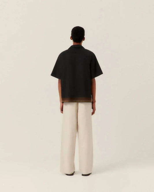 Sun Waves Camp Collar Hemd