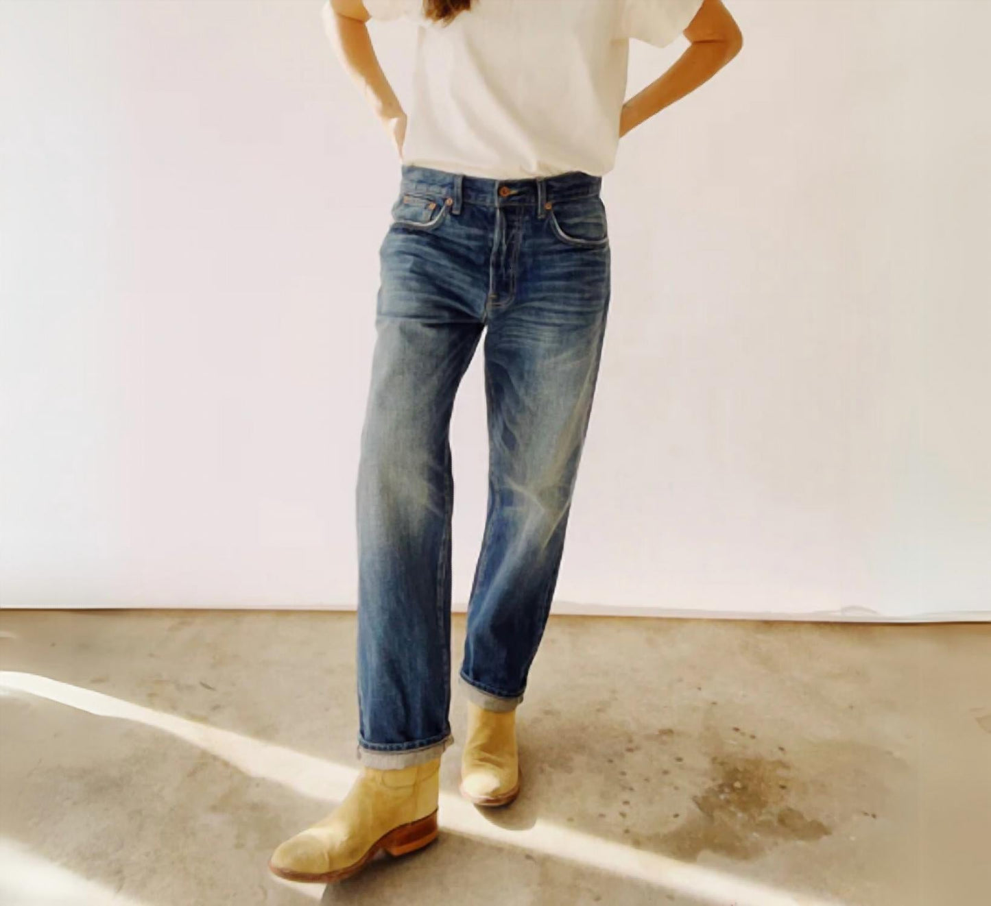 Loose Crop Relaxed Jean