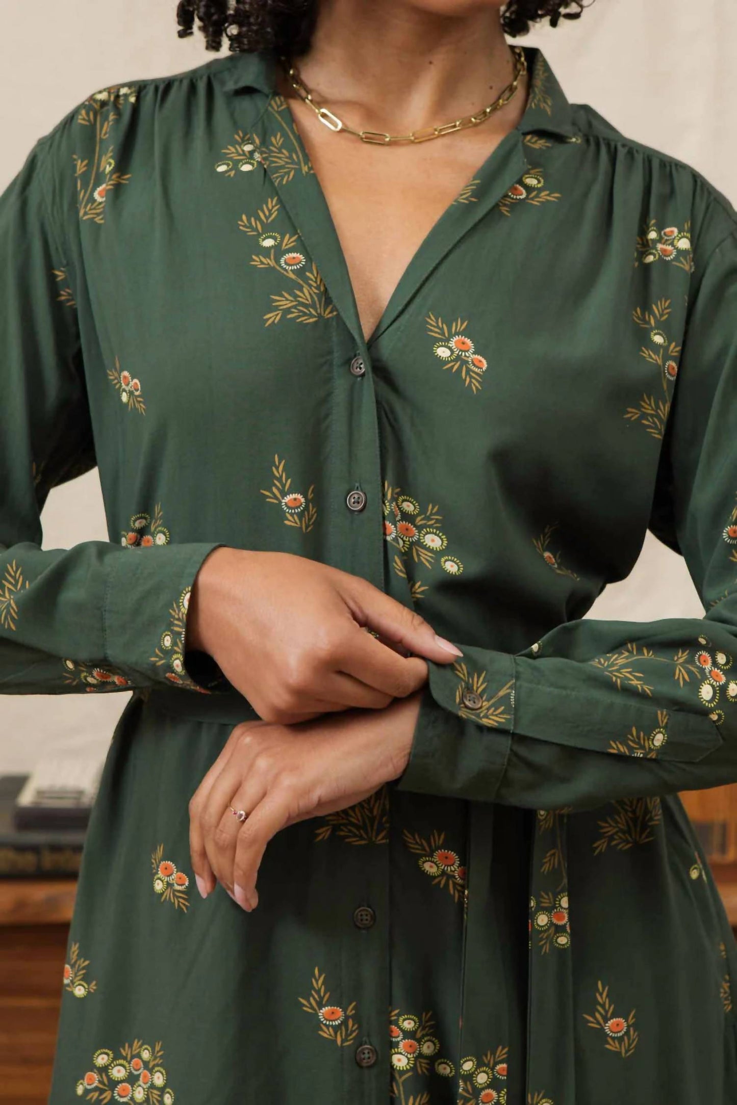 Kleid Emery mit Hemdkragen