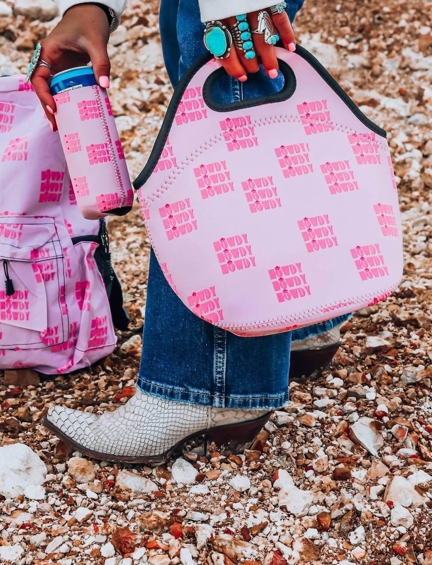 Women's Howdy Lunch Tote Bag