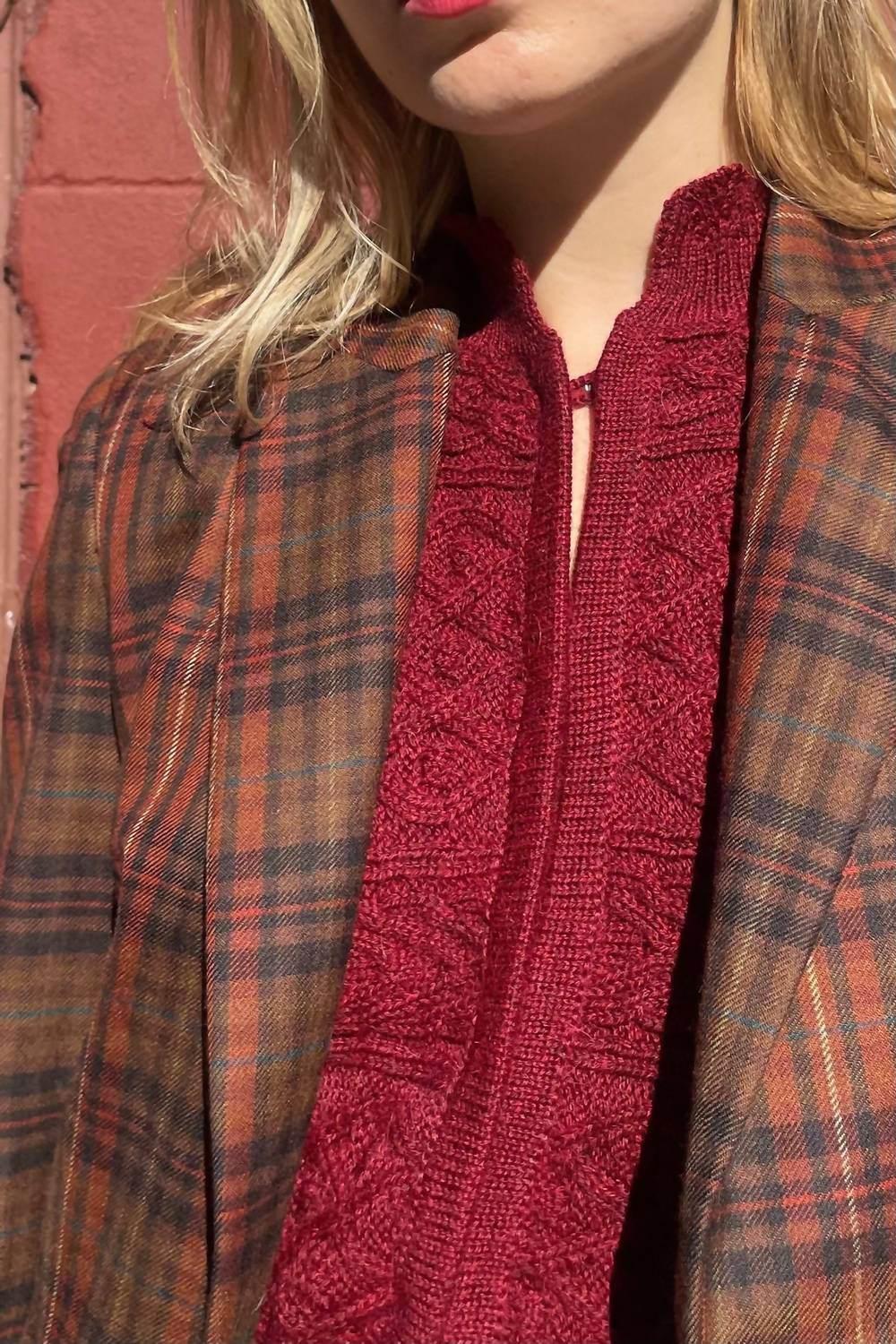 Patrice Baby Alpaca Dickie Sweater