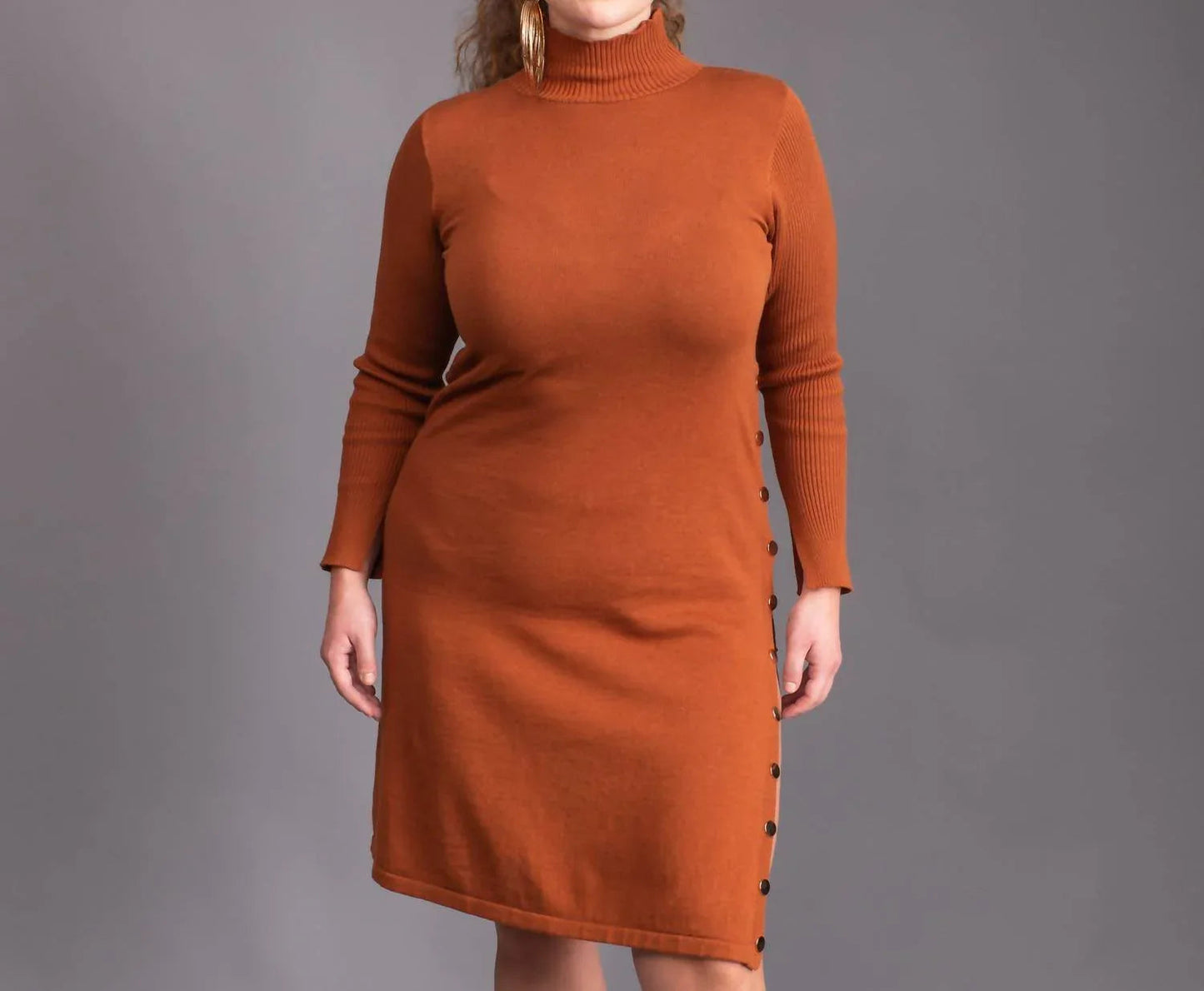 Ribbed Sweater Dress