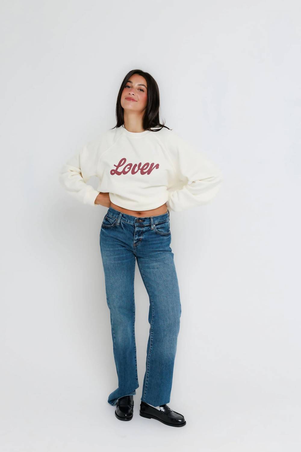 Lover Raglan Crew Top