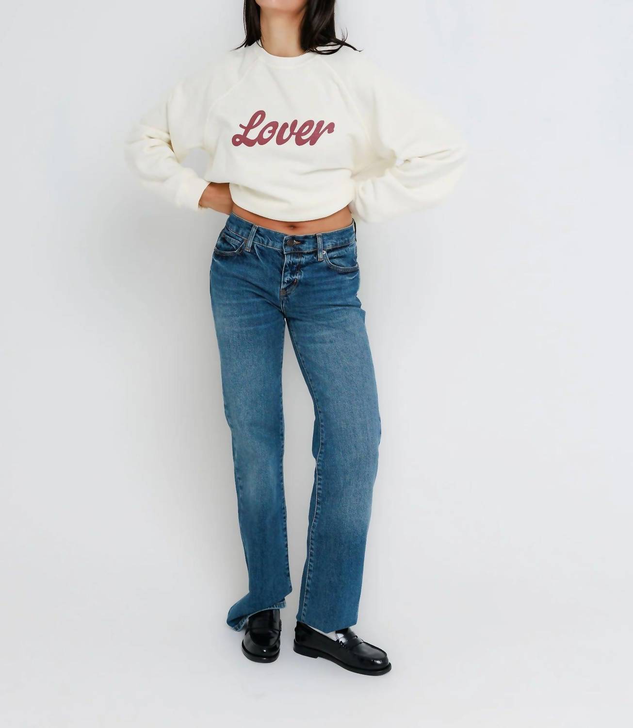 Lover Raglan Crew Top