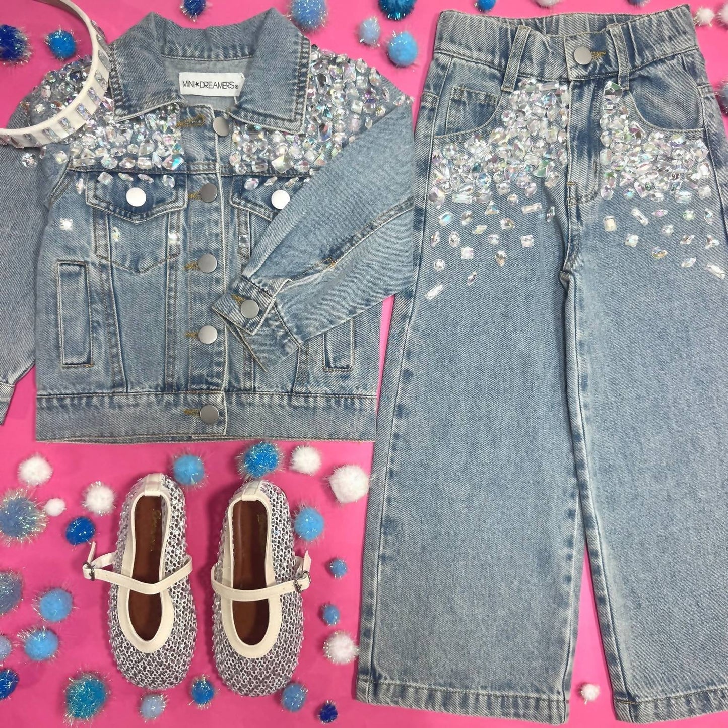Lia Gemstone-Jeanshose