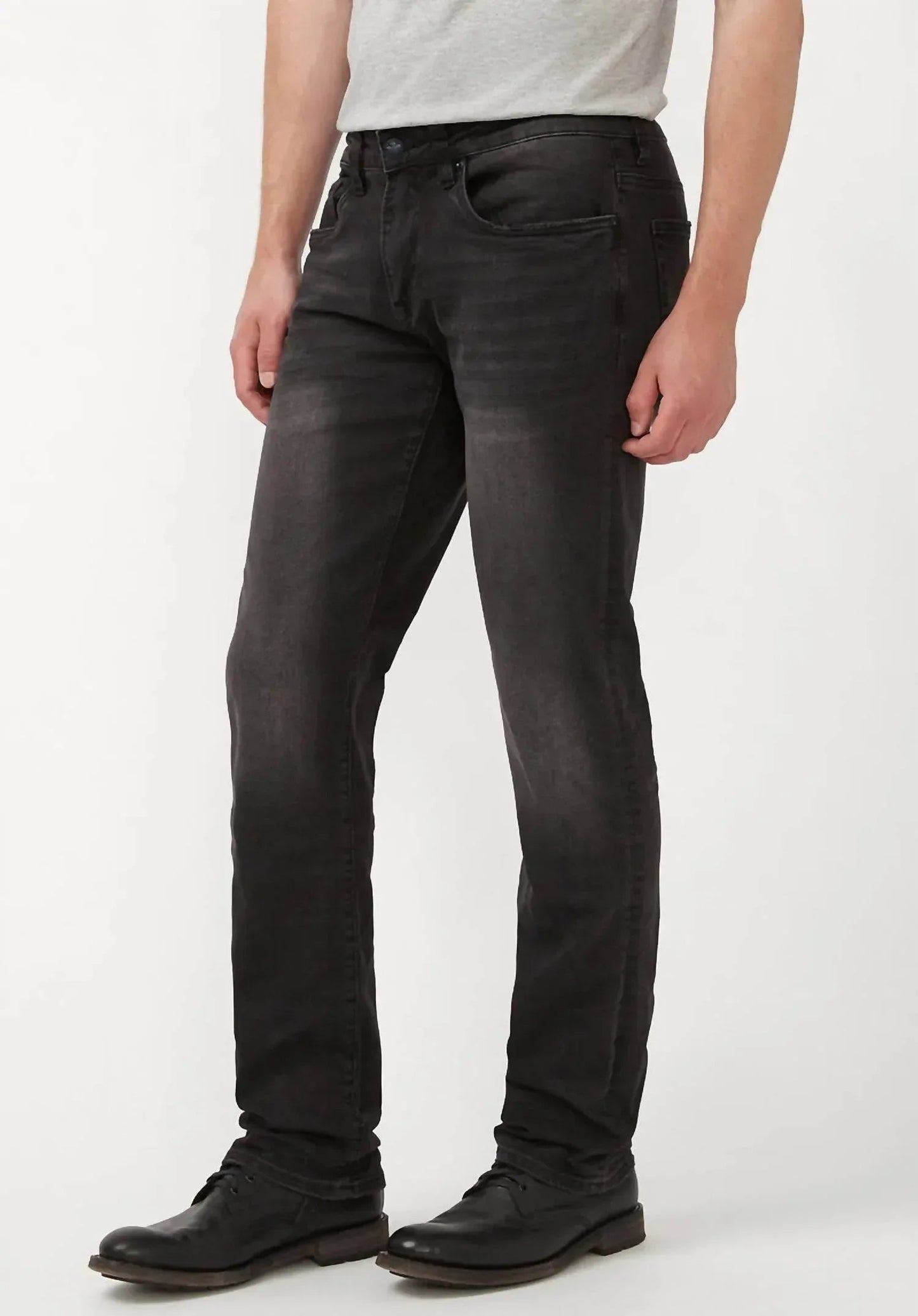 Six-Pocket-Jeans mit geradem Bein