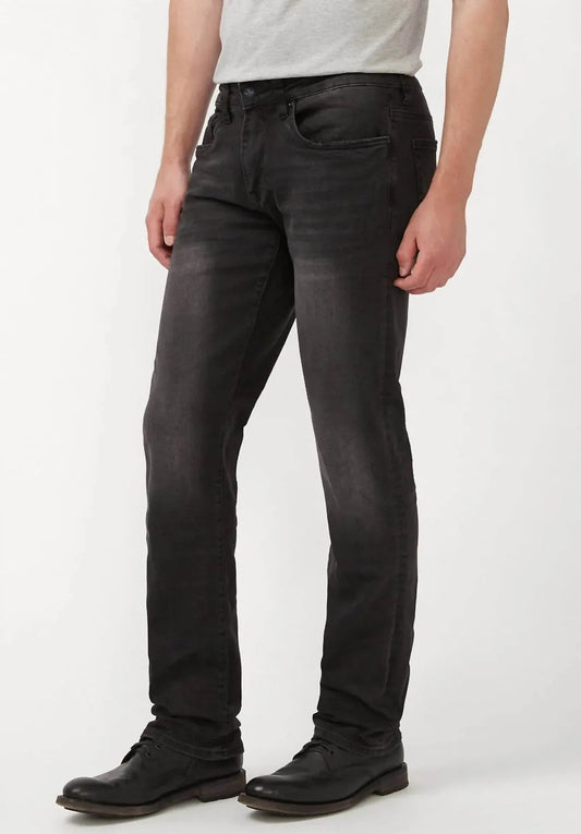 Six-Pocket-Jeans mit geradem Bein
