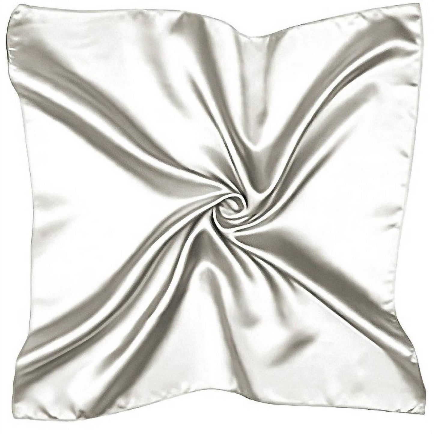Quadratischer Schal für Damen aus seidigem Satin