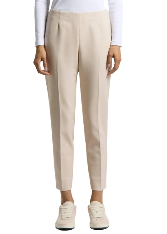 Double Technical Fabric Cigarette Trousers