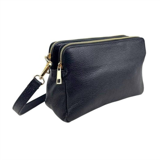 Women's Alessia Box Bag With Double Zippers Crossbody