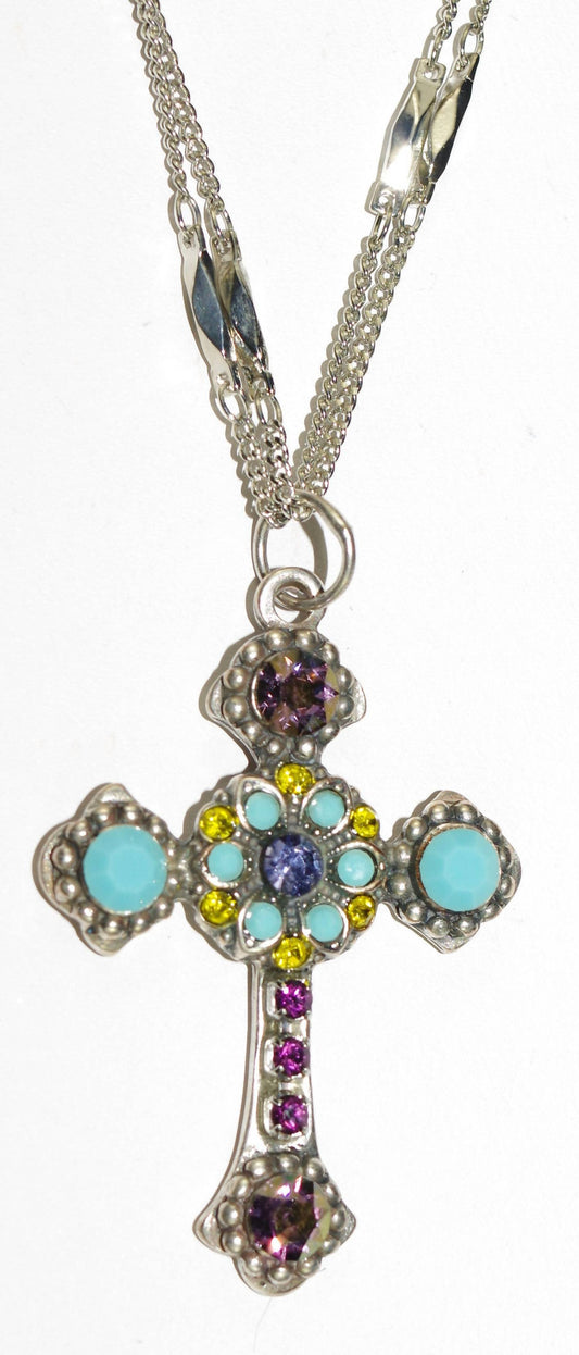 Women's Happiness Cross Pendant