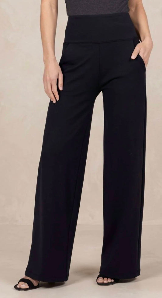 Women's High Waist Wide Leg Pant - Petite