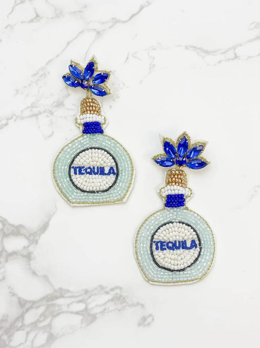 Women's Tequila Beaded Earrings