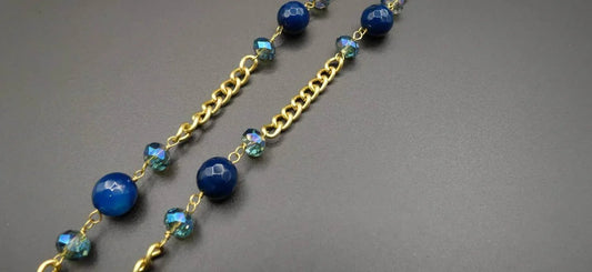 Women's Agate Sunglasses Chain