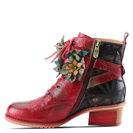 Women's Groovie Leather Ankle Booties