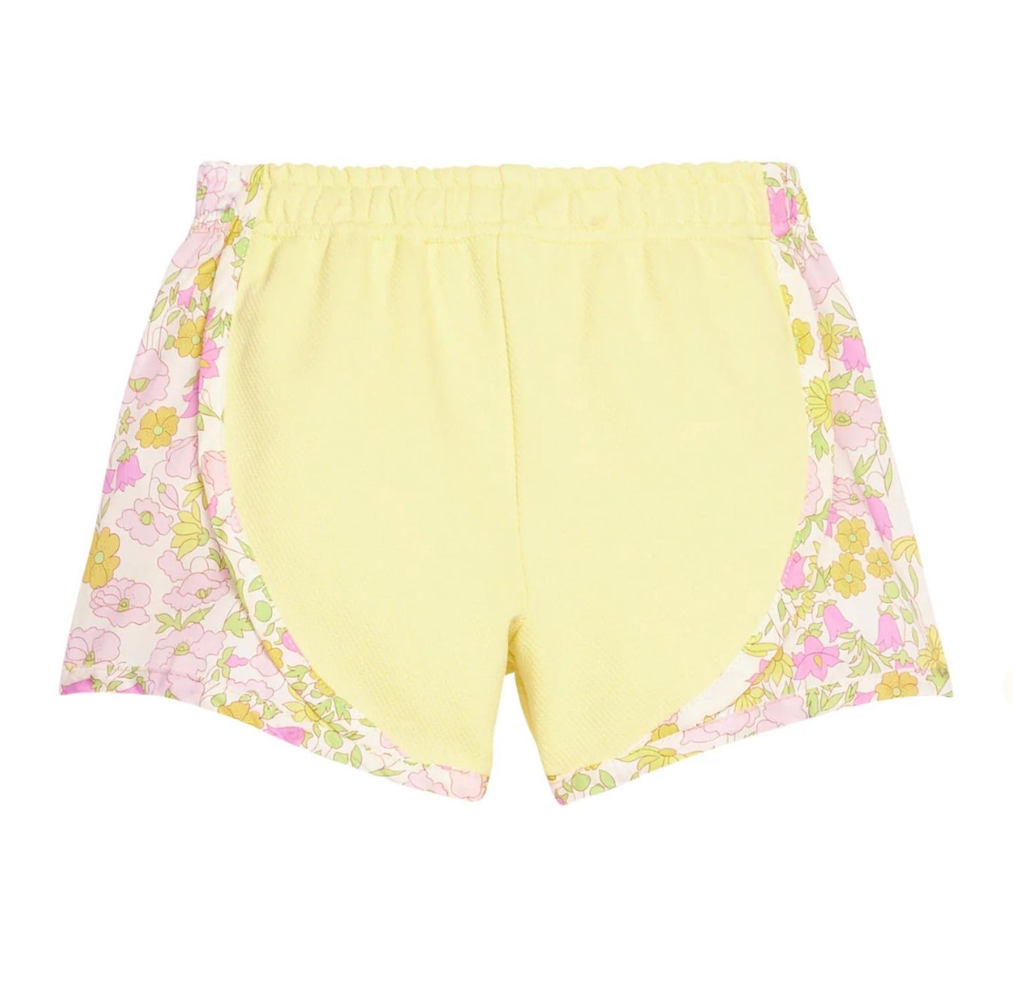 Geblümte Track-Shorts