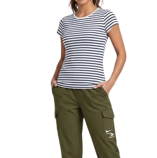 Gestreiftes T-Shirt
