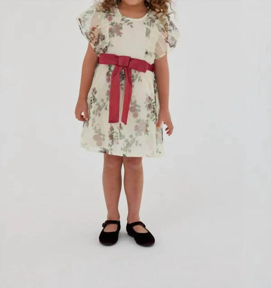 Tüllkleid mit Rosen