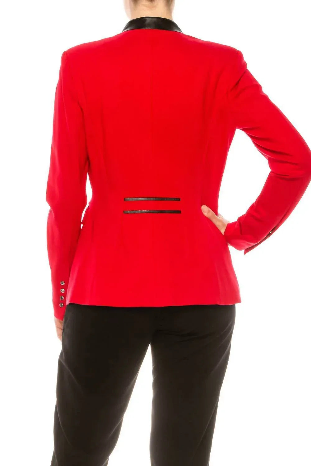 Long Sleeve Button Front Blazer