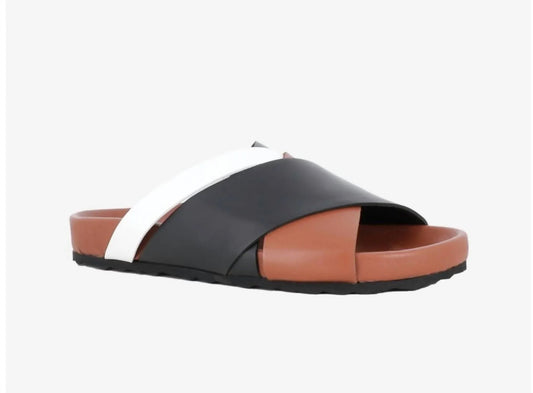 Damen Alpha Cross Flache Sandale