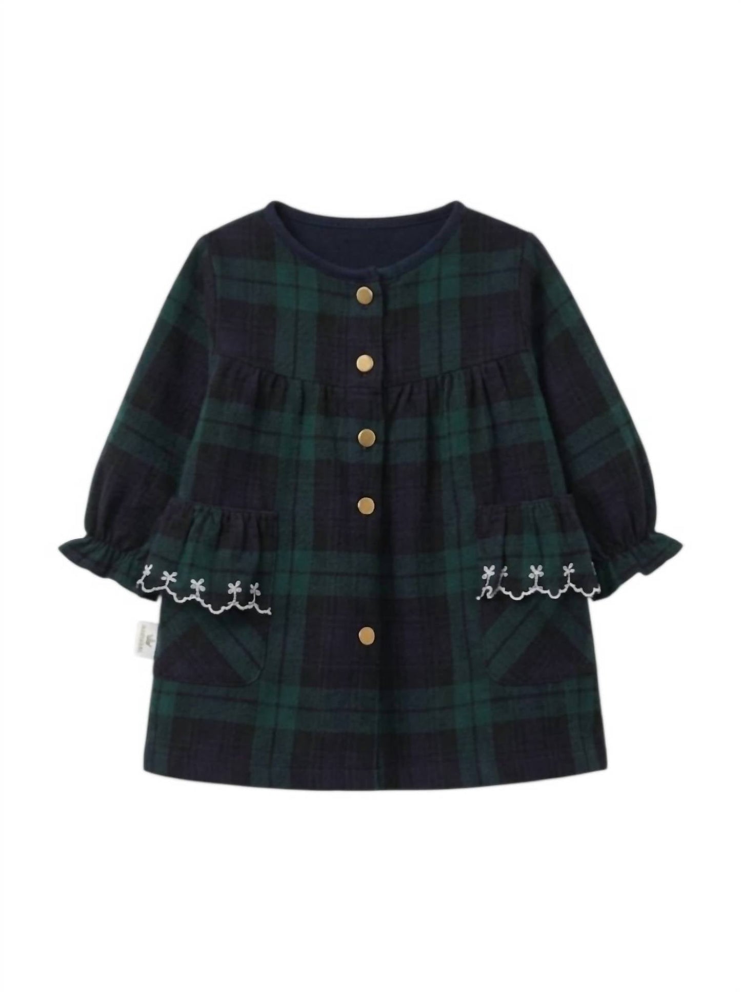 Kariertes Kinderkleid