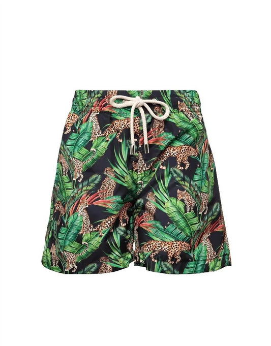 Boy's Printed Swim Shorts