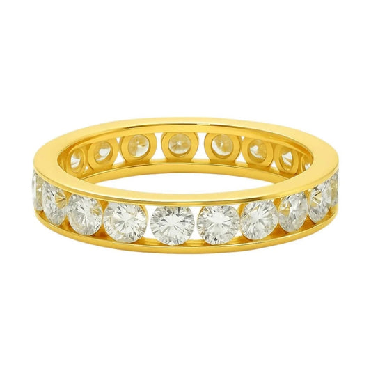 Women's Moissanite Eternity Band Ring