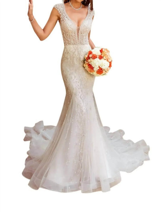 Andrea Fit And Flare Gown