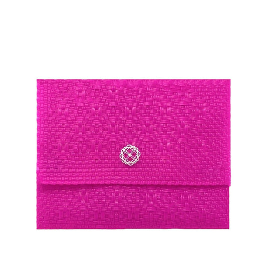 Women's Woven Long Metal Strap Crossbody Bag