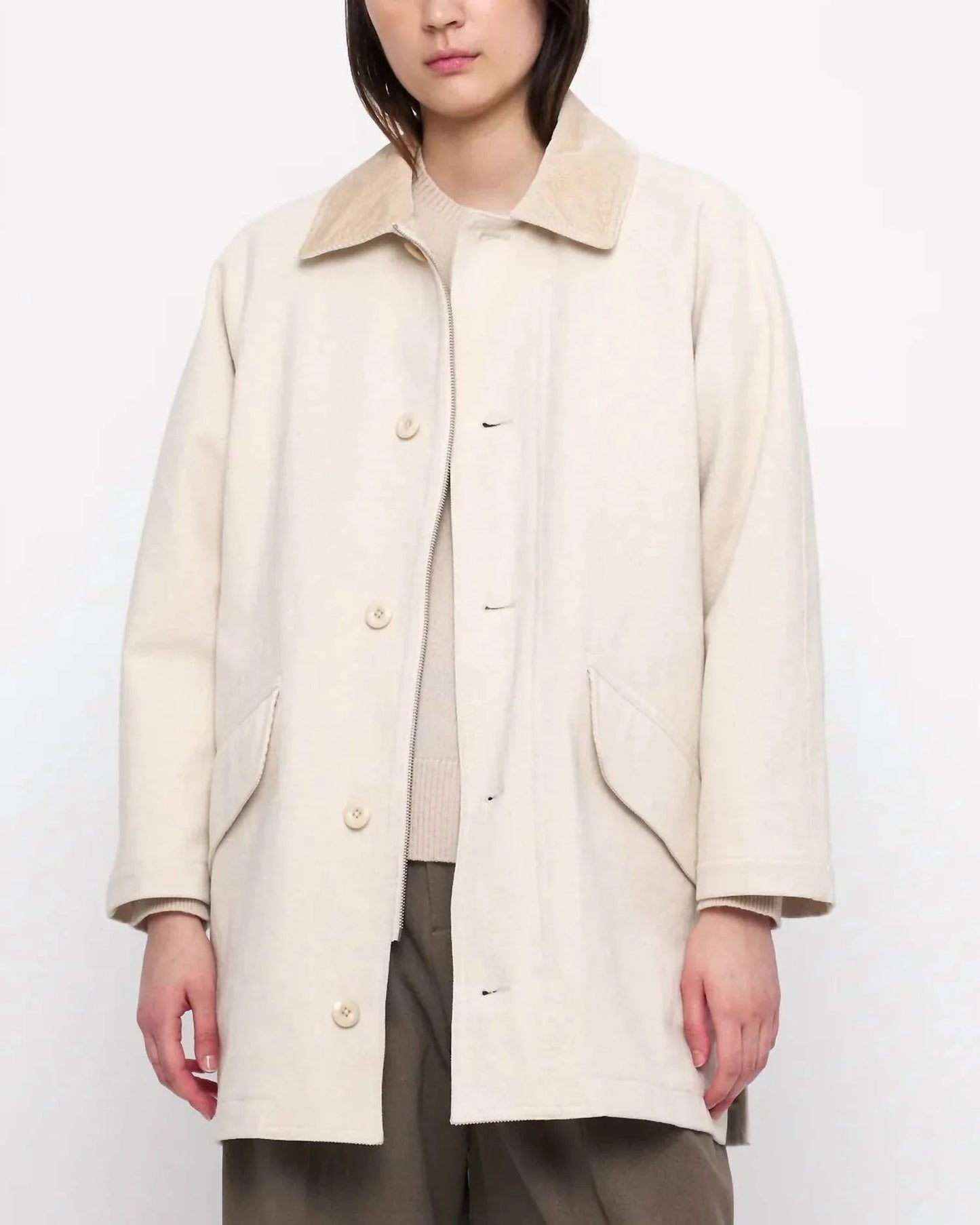 Mid-length Duster Coat