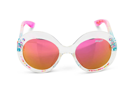 Kinder-Sonnenbrille mit Glitzerperlen