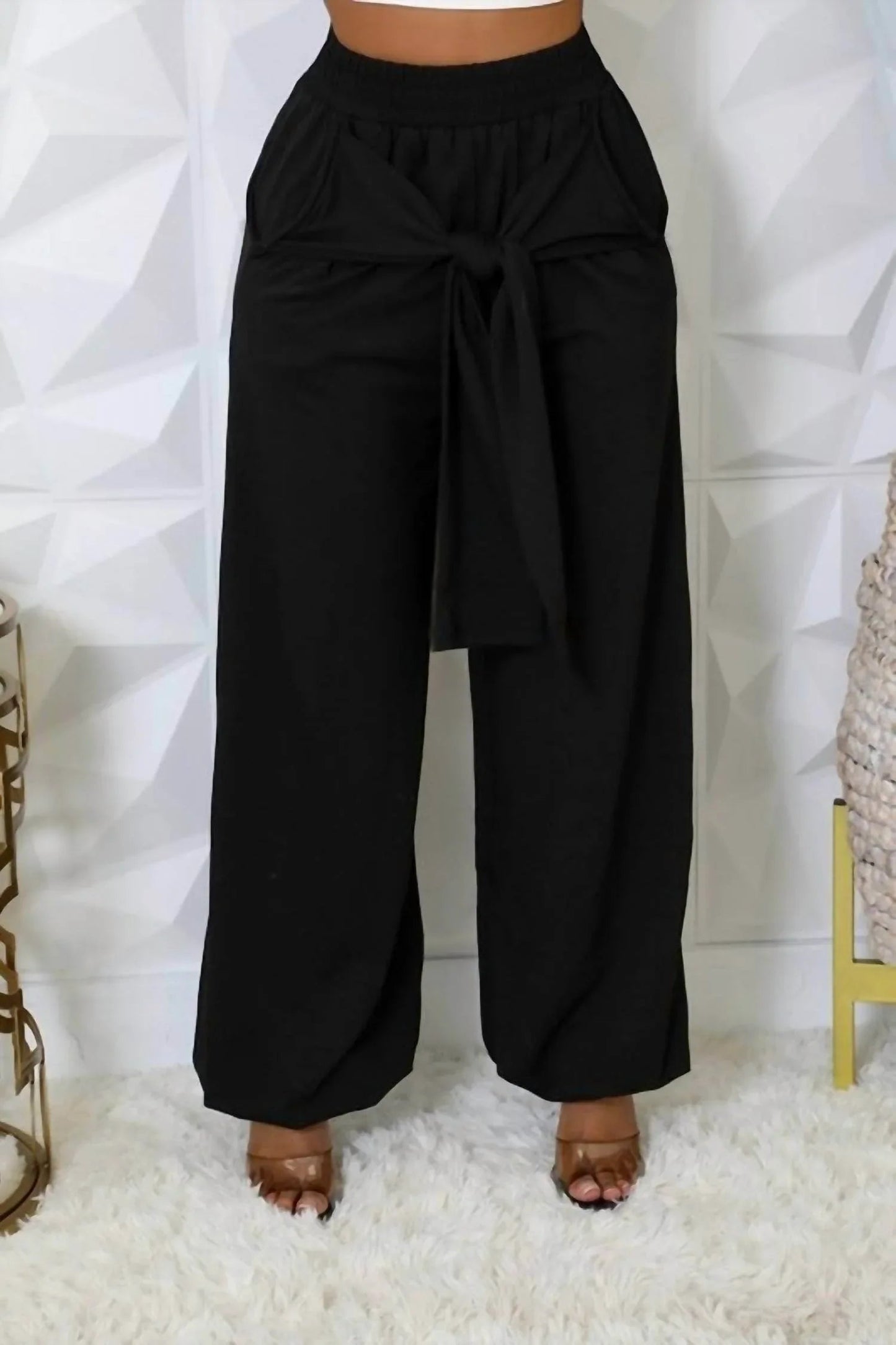 Damenhose mit hoher Taille