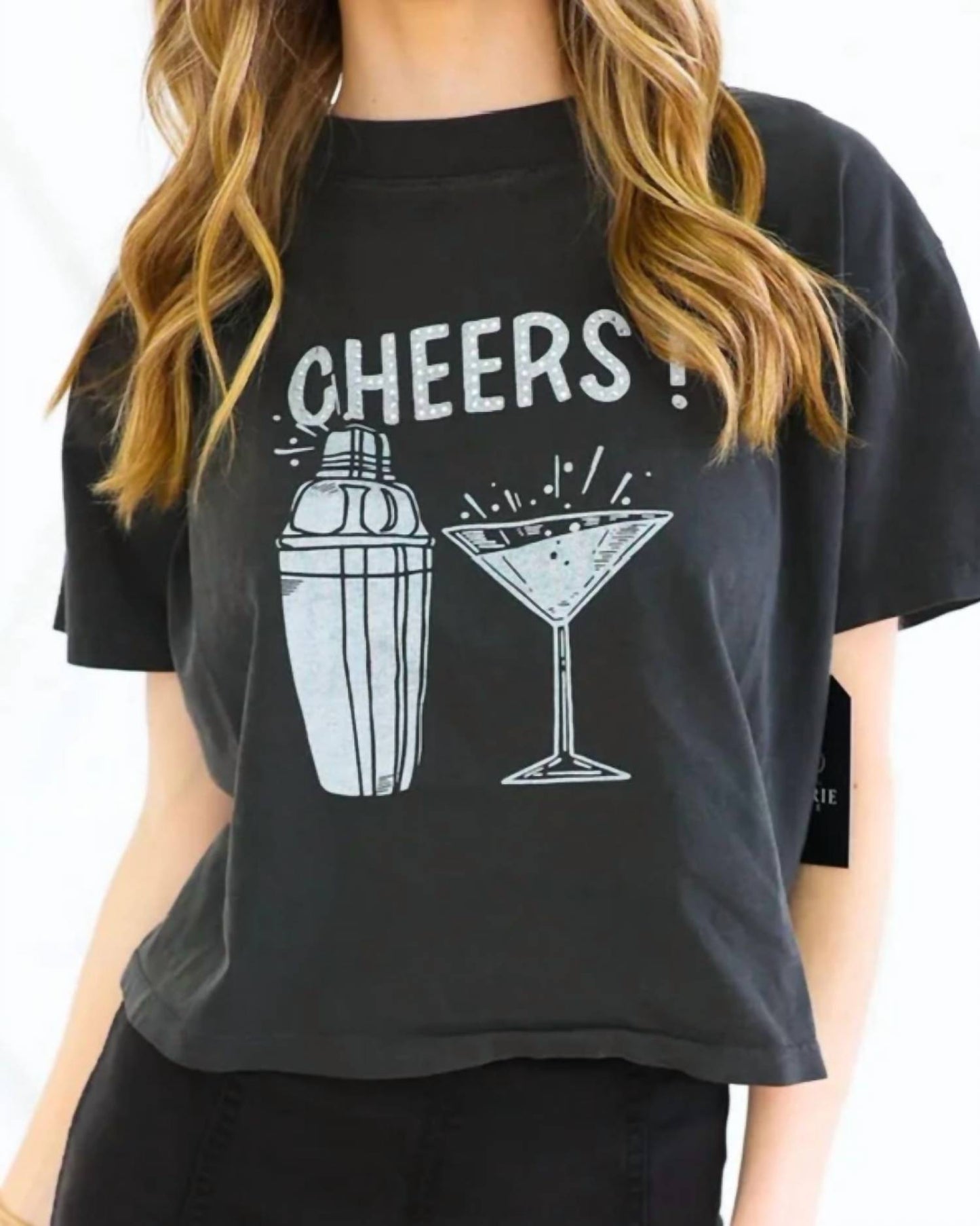 Shaker Wide Crop Tee