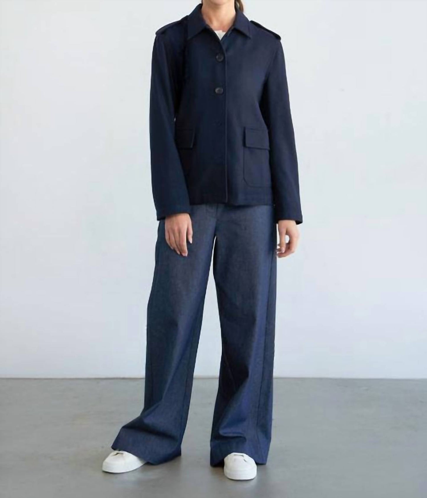 Valerie Wool Flannel Jacket