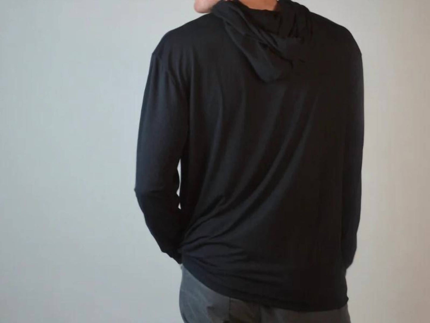 Leichter Premium Performance Strick-Kapuzenpullover