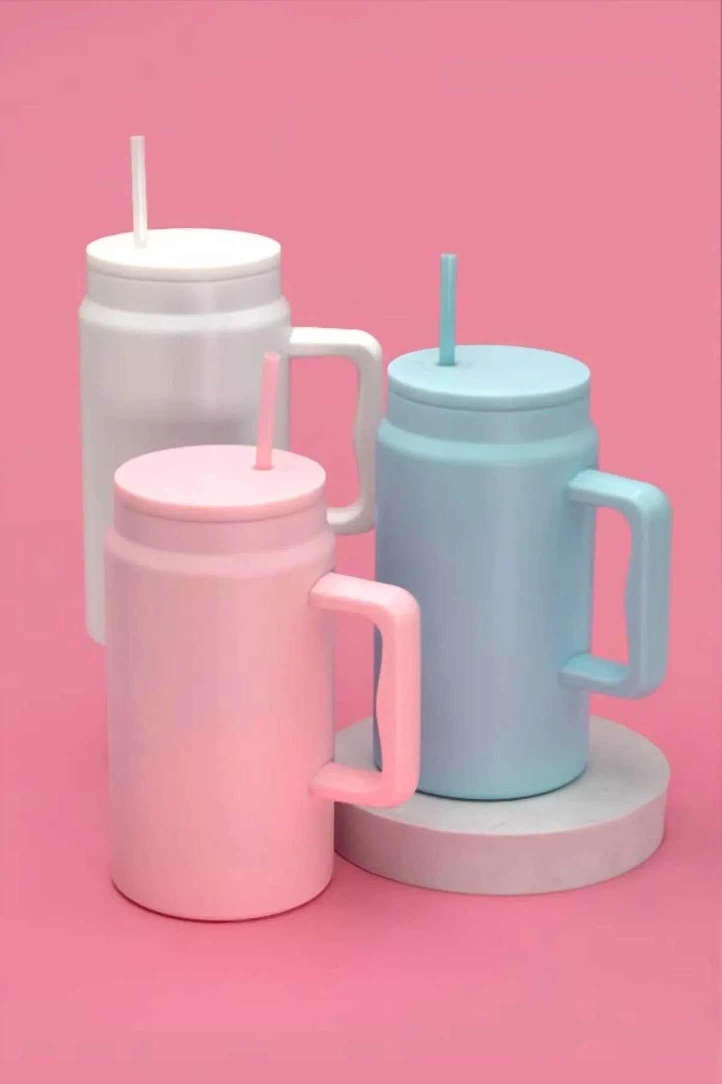 Großer Edelstahlbecher 50 oz Pink