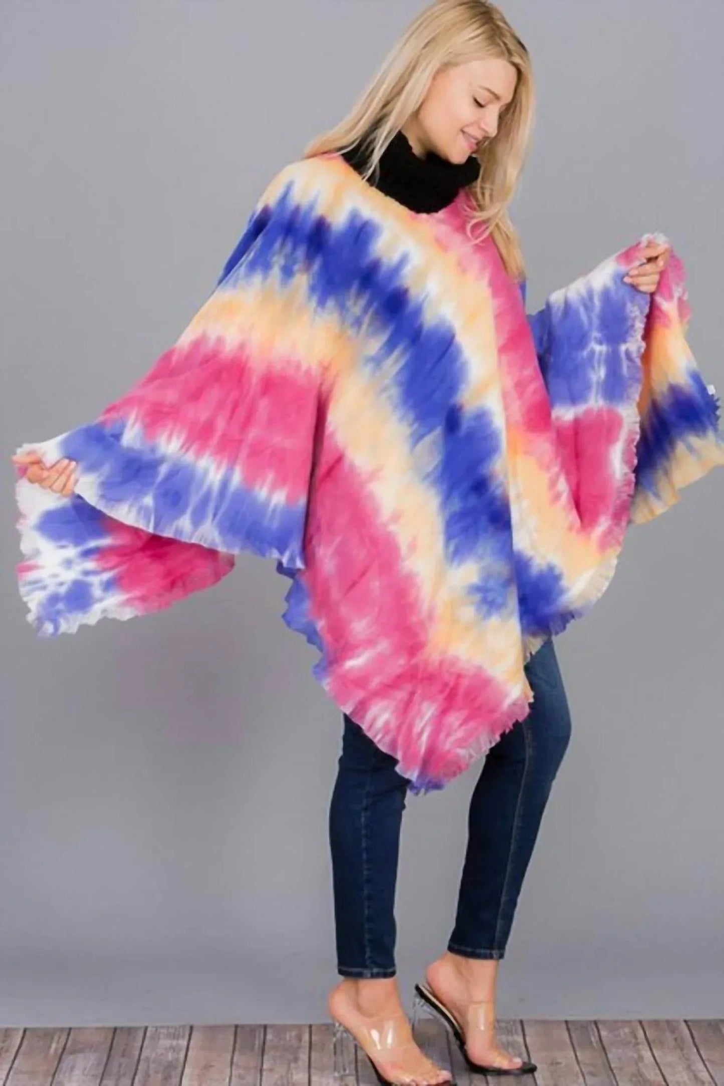 Batik-Fransen-Poncho