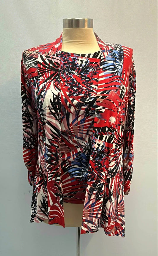 Women's Kima Blouse With Cami Set