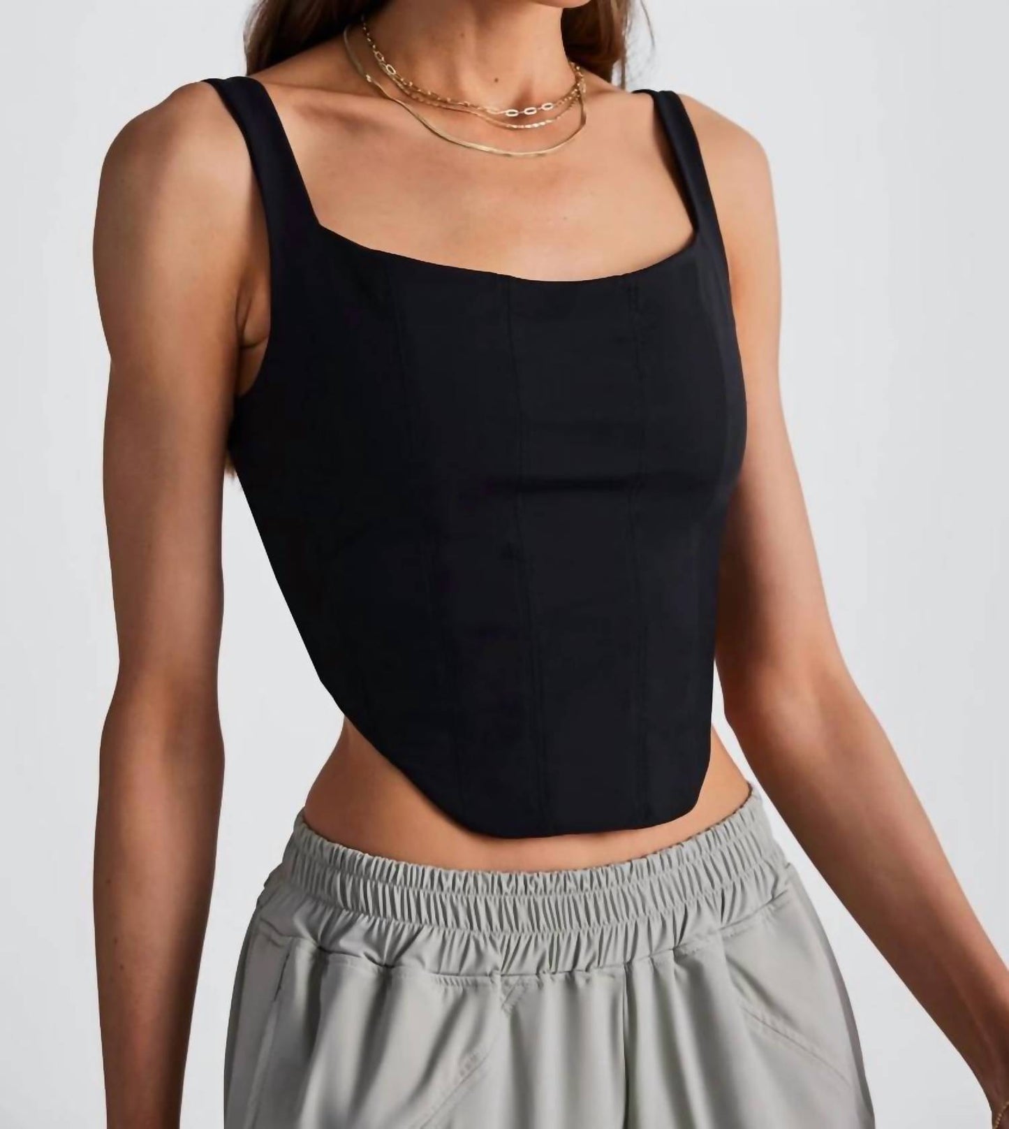 Kira Sport Corset Crop Top