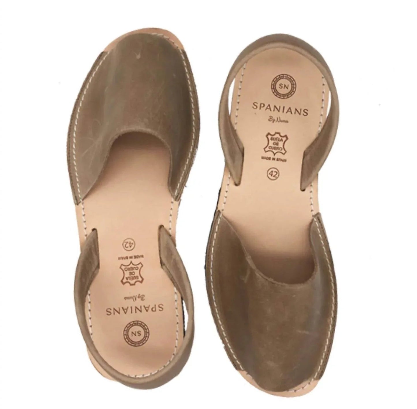 Damen Avarcas flache Sandalen