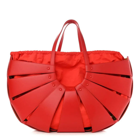 Women's French Calfskin Shell Shoulder Bag