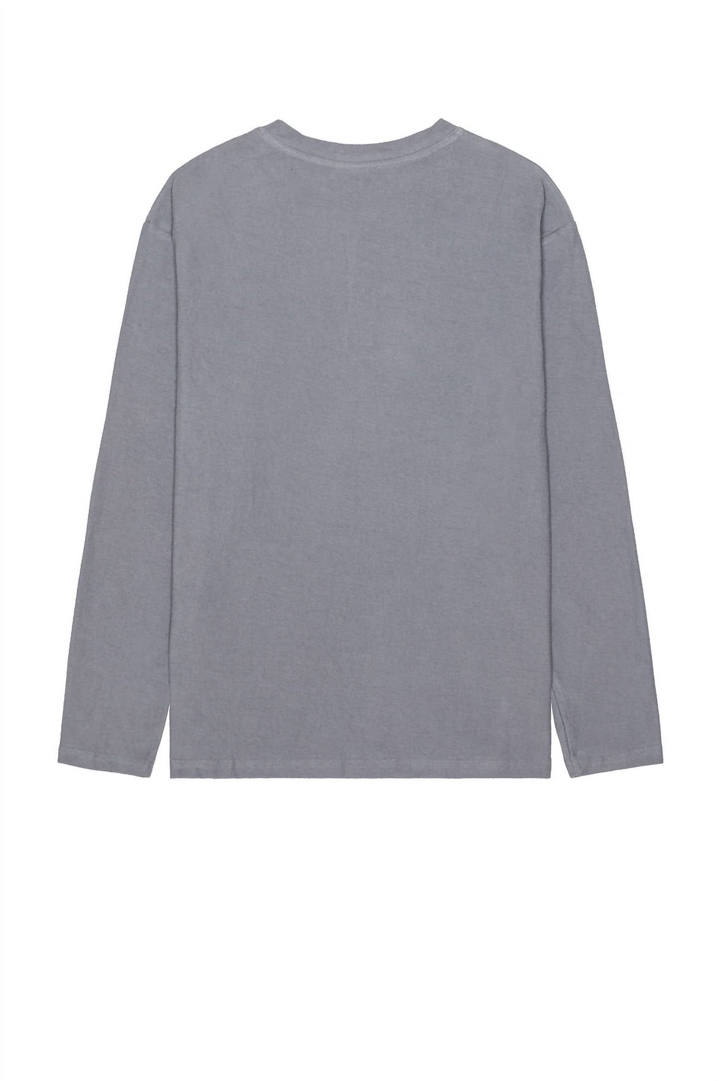 Vintage Terry Langarm-Henley-Oberteil